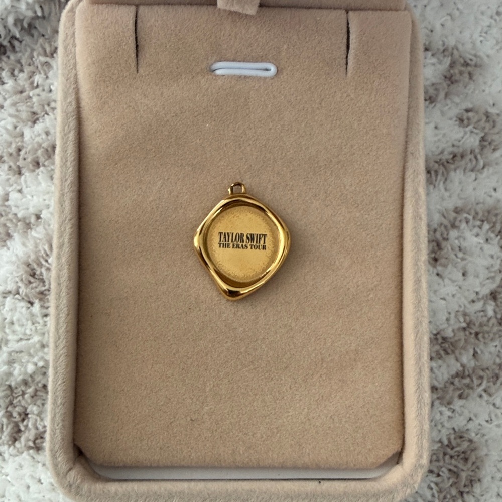 Gold Taylor Swift Locket Pendant
